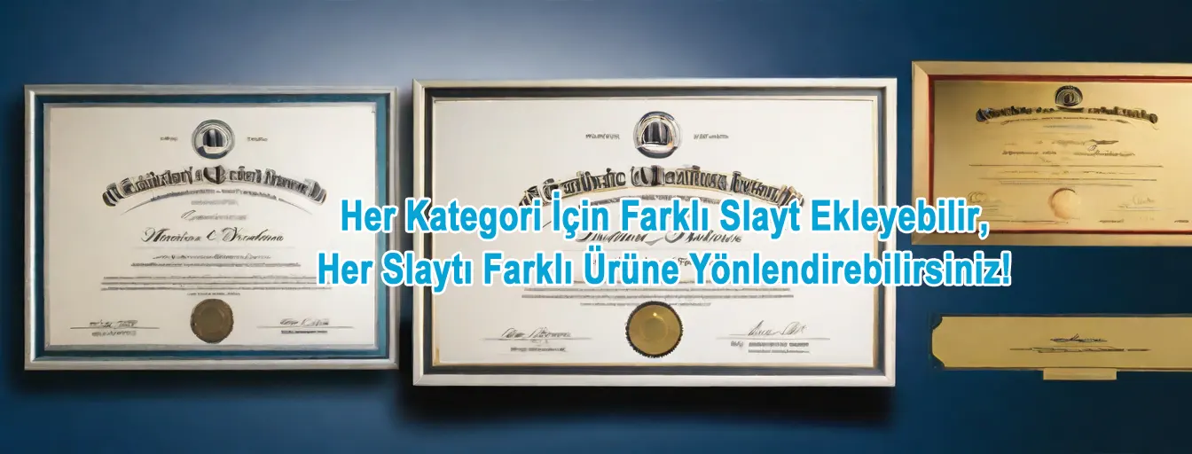 A3 Kuşe Başarı Sertifikası